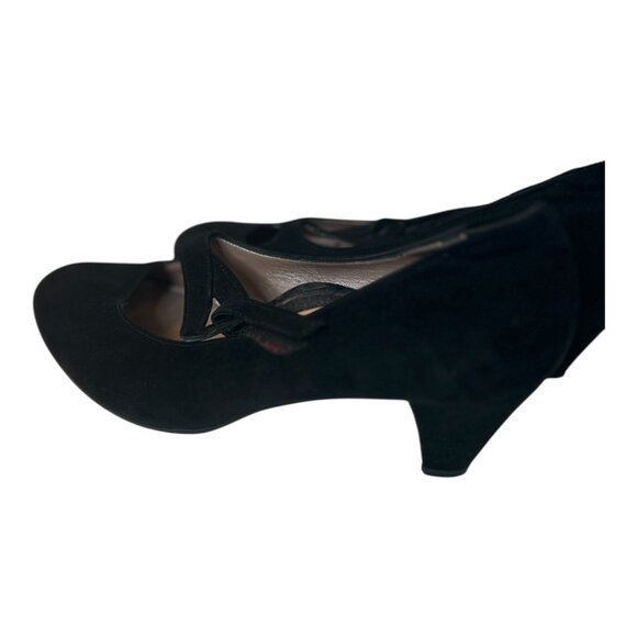 Beautifeel Mary Jane Suede Heels Size EU 41 Made in Israel | Comfort, Luxury - Picture 1 of 9